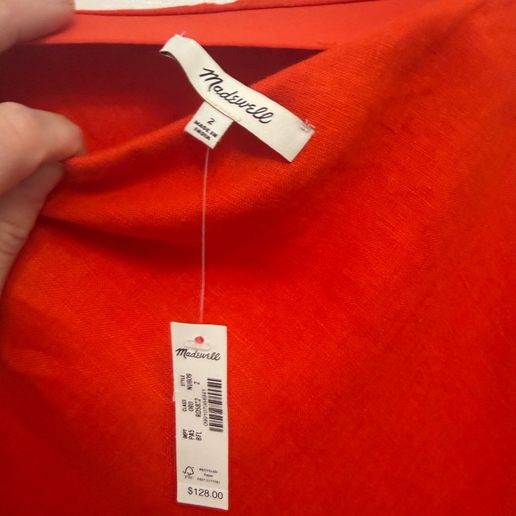 Madewell "Linen Maxi Slip Skirt" MSRP $128 - Picture 6 of 14